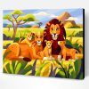 East African Lions Paint By Number