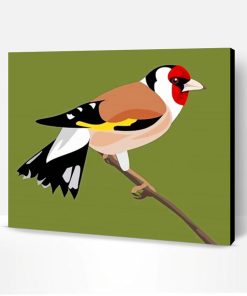 European Goldfinch Paint By Number