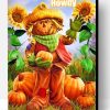Fall Scarecrow Paint By Number