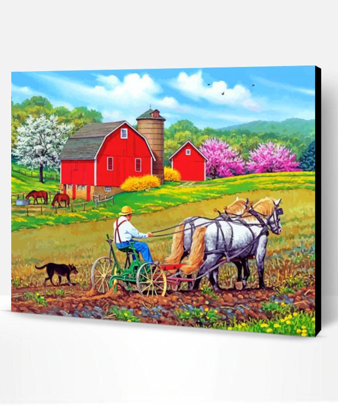 Farm Life Paint By Number
