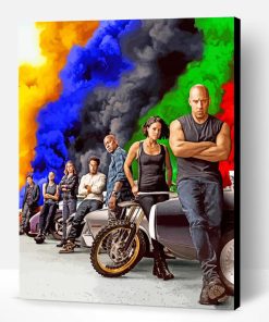 Fast And Furious 9 Paint By Number