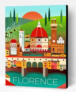 Florence Italy Paint By Number