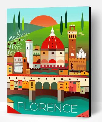 Florence Italy Paint By Number