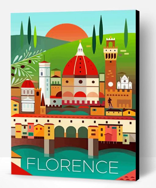 Florence Italy Paint By Number