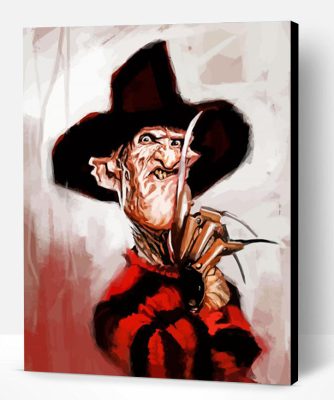 Freddy Krueger Paint By Number