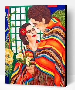 Frida Kahlo And Her Husband Paint By Number