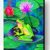 Frog On Lily Pad Paint By Number