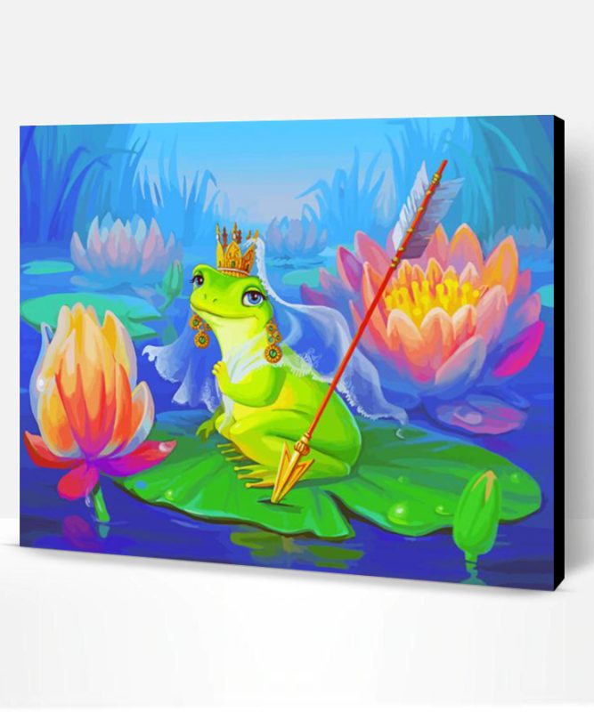 Frog Queen Paint By Number