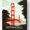 Golden Gate Bridge Paint By Number