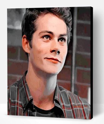 Handsome Dylan O Brien Paint By Number