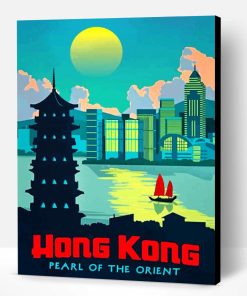 Hong Kong Illustration Paint By Number