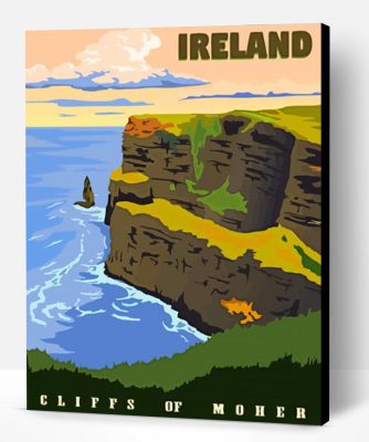 Ireland Landscape Paint By Number