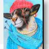 Knitting Sheep Paint By Number