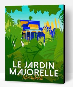 Jardin Majorelle Paint By Number