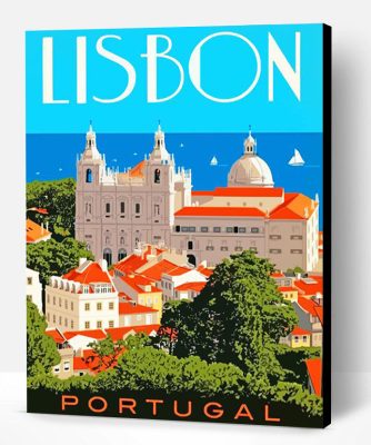 Lisbon Portugal Paint By Number