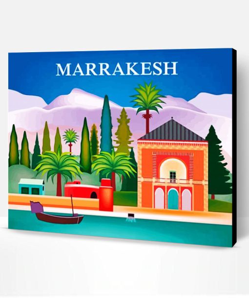 Marrakesh Morocco Paint By Number