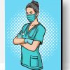 Medical Nurse Illustration Paint By Number