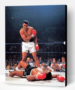Mohammad Ali VS Sonny Liston Paint By Number