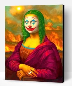 Joker Mona Lisa Paint By Number