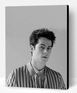 Monochrome Dylan O Brien Paint By Number