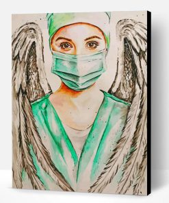 Angel Nurse Paint By Number