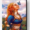 Princess Zelda Breath Of The Wild Paint By Number