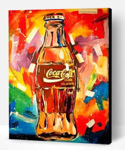 Retro Coca Cola Paint By Number