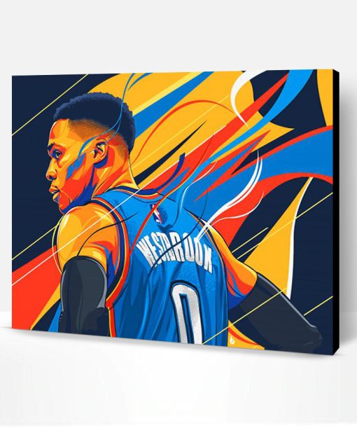 Russell Westbrook Illustration Paint By Number