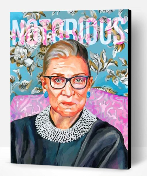 Ruth Bader Ginsburg Paint By Number