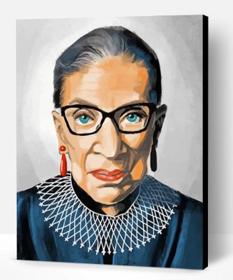 Ruth Bader Paint By Number