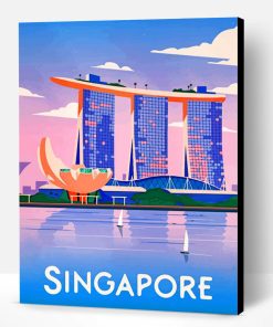 Singapore Illustration Paint By Number
