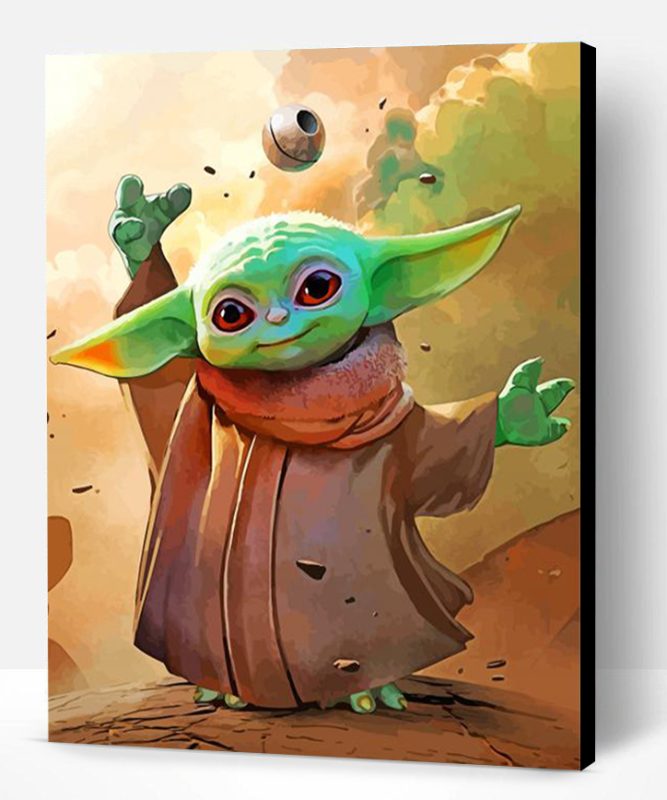 Star Wars Baby Yoda Paint By Number