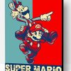 Super Mario Illustration Paint By Number