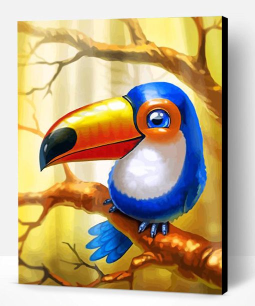 Toucan Bird Paint By Number