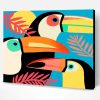 Toucans Birds Paint By Number
