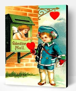 Valentine Mail Paint By Number