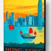 Victoria Harbor Hong kong Paint By Number