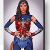 Wonder Woman Hero Paint By Number