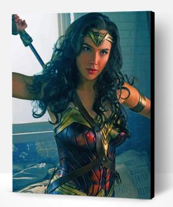 Wonder Woman Paint By Number