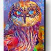 Abstract Owl Bird Paint By Number