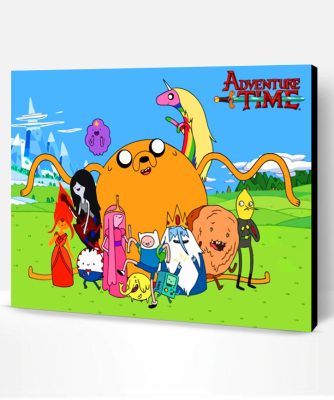 Adventure Time Characters Paint By Number