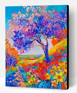 Aesthetic Colorful Nature Art Paint By Number