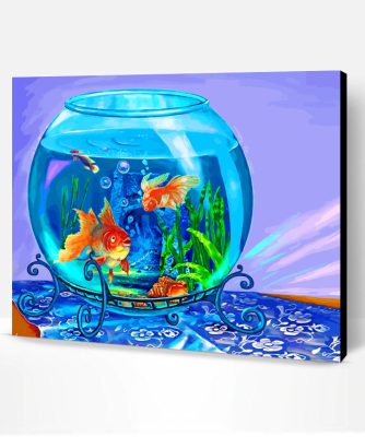 Aesthetic Fish Tank Paint By Number