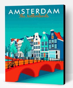 Amsterdam Netherlands Paint By Number