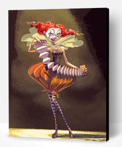Anime Circus Girl Paint By Number