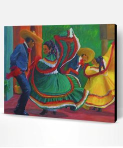Baile Folklorico Paint By Number