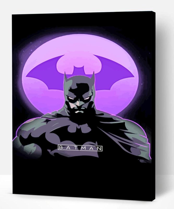 Batman Hero Paint By Number