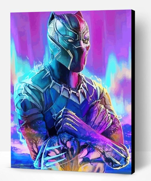 Black Panther Paint By Number