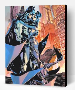 Catwoman And Batman Paint By Number