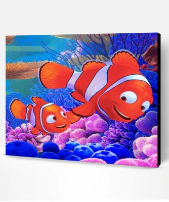 Clownfish Underwater Paint By Number